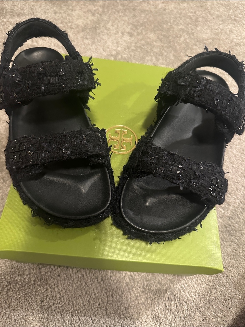 Tory Burch Midnight Navy and Olive Green Box Set - Picture 11 of 16